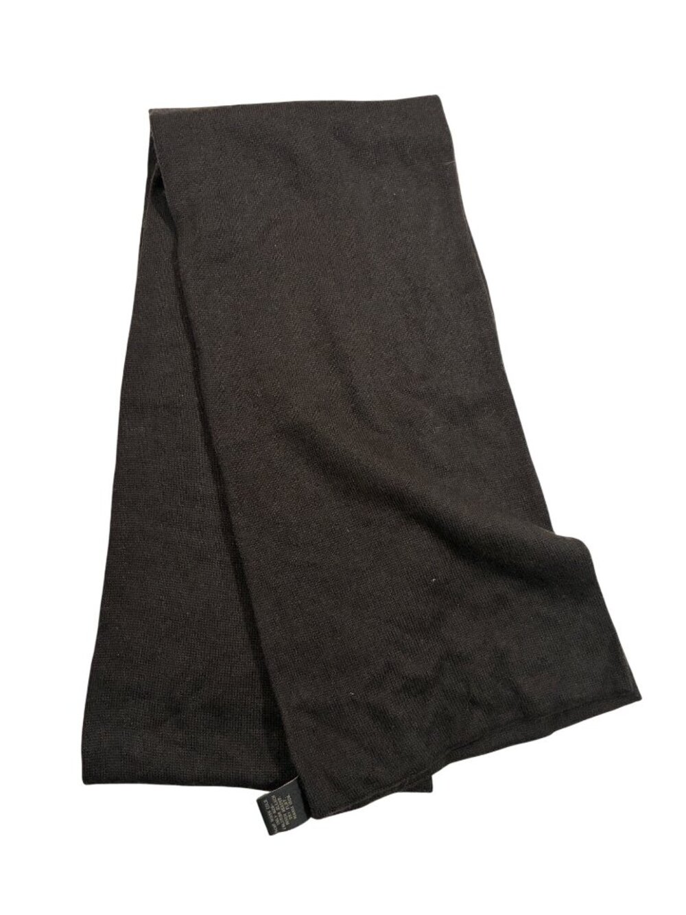 Banana Republic dark brown Silk & Cashmere Blend Scarf Soft Lightweight 64" Long